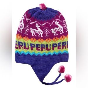 Peruvian Reversibles Chullos Beanies